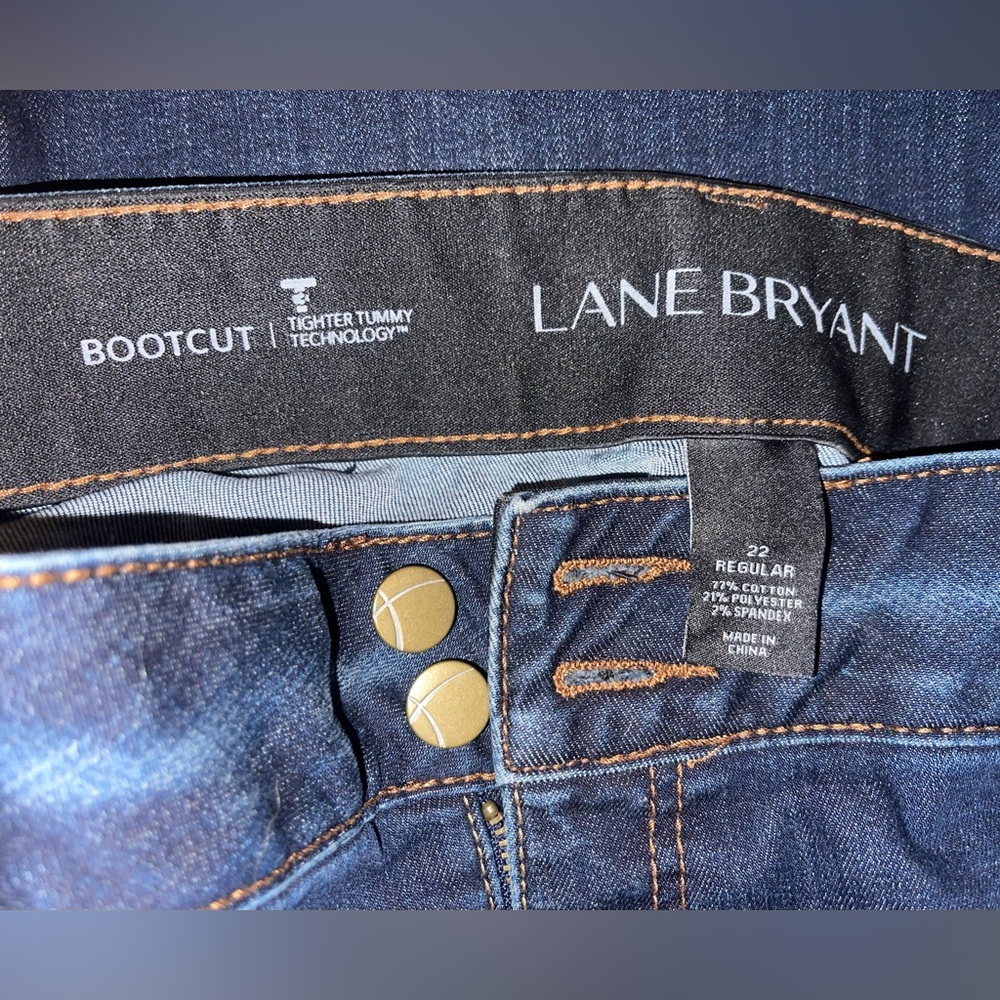 Lane Bryant New Tummy Technology size 22 Jeans